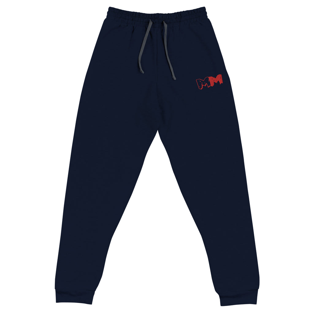 MM Embroidered (RED) Juggernaut Joggers